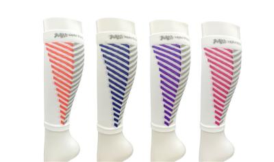 Pink / Purple Odor Resistant Leg Pressure Socks Nylon Compression Stockings For Unisex Adults