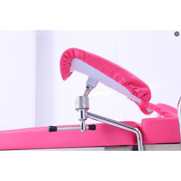 304SS Chariot de lit d'hôpital réglable pour l'examen gynécologique des patients