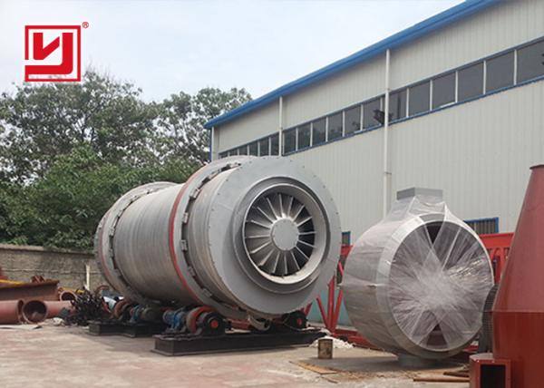 Máquina giratória do secador da areia do silicone, ISO do CE do equipamento de secagem da areia de três cilindros
