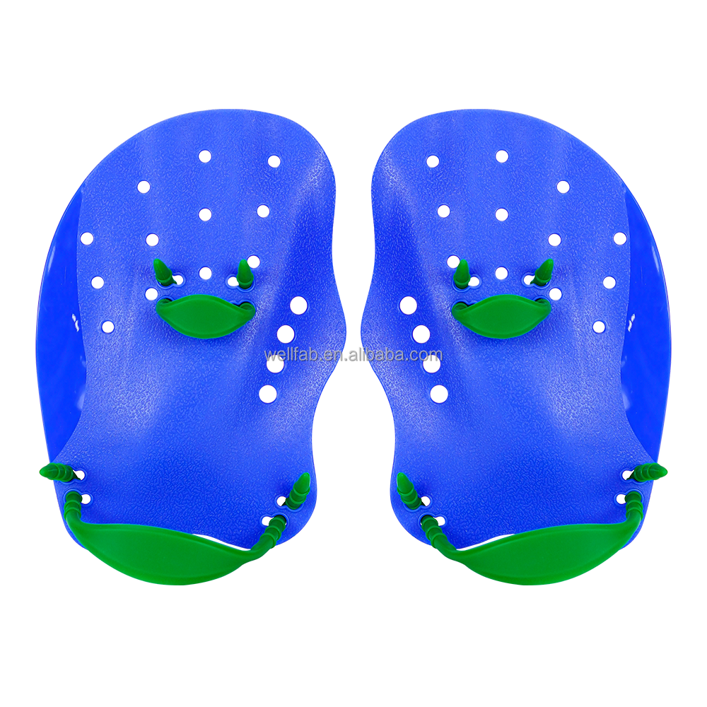 Stylish Silicone Swimming Hand Paddle For Adult Size M Swim Training And Fins