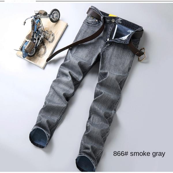 XMAMLON RTS Denim Jeans For Men Slim Fit Pants Skinny Pants Man Men's jeans Waist Type Mid