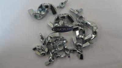 M4-0.7 DIN315 Wing nut with rounded wings Grade 4.8 Zinc Plating,Carbon Steel