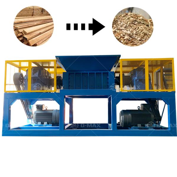 Recycling Iron Aluminum Copper with Double Shaft Plastic Metal Scraps Cutting Machine