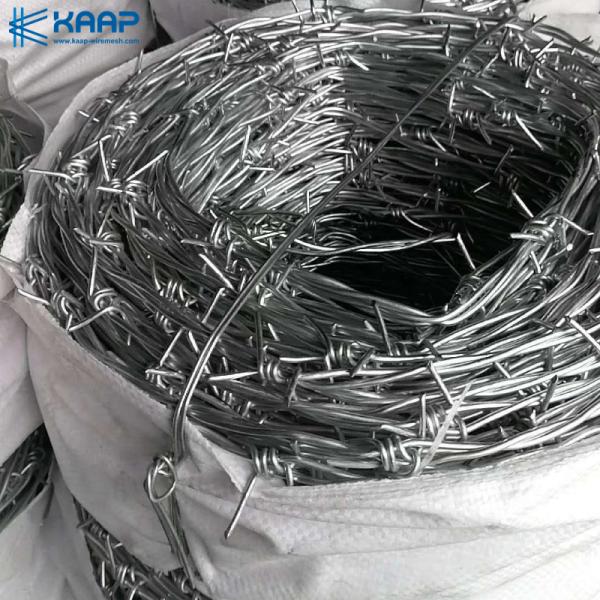 Anti Rust Anti Climb Fencing Farm Army 2.6mm Galvanized Razor Barbed Wire