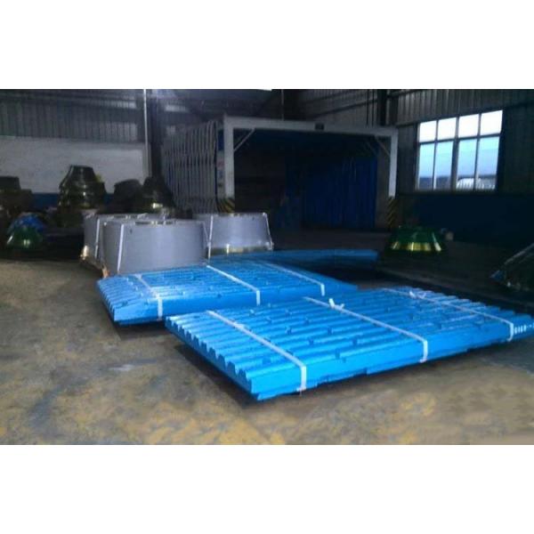 Ore Mining Crusher Parts Fixed and Movable Jaw Plate with Long Service Life