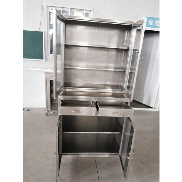 3 Year Warranty Two Doors Rustproof Medical Storage Cupboards