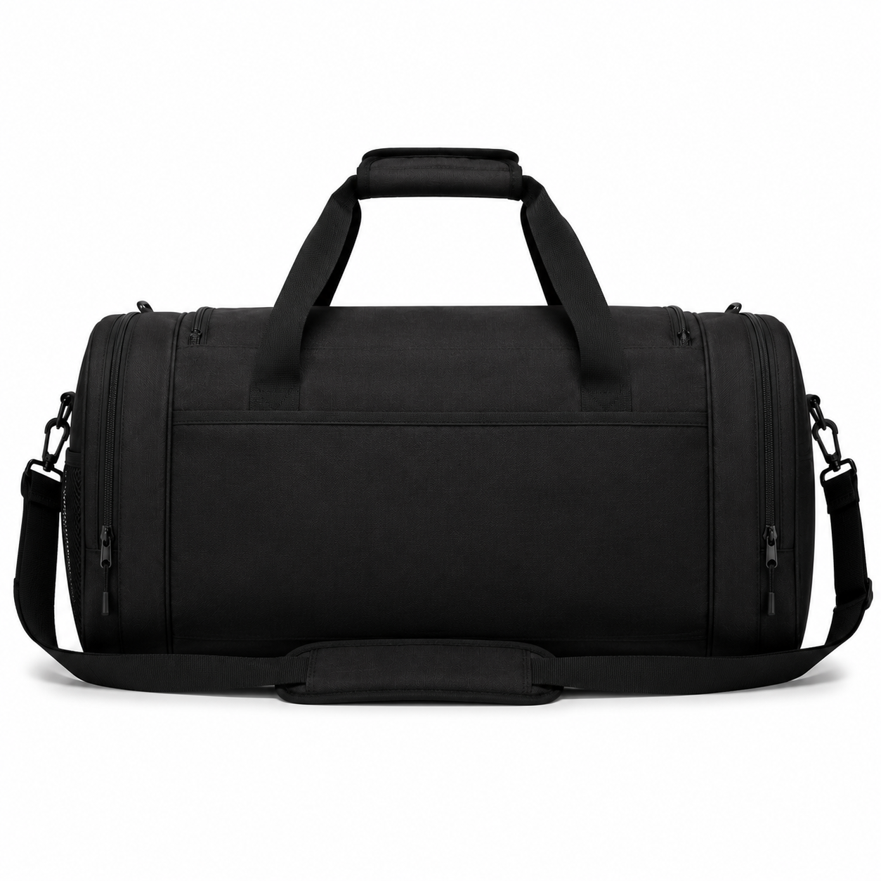 Water-Resistant Nylon Gym Bag with Large Capacity and Adjustable Shoulder Strap for Sports and Travel