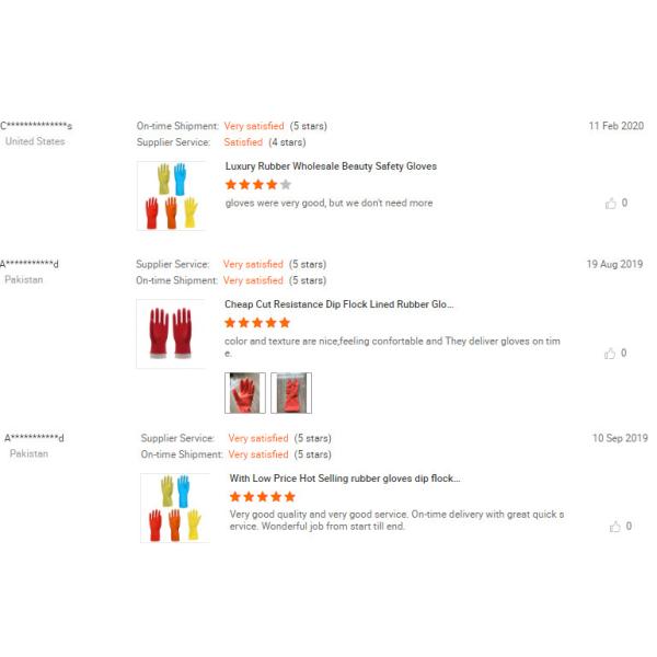 Cut Resistant M 65g Household Cleaning Gloves For General