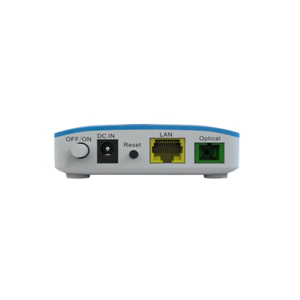 OEM English Firmware GPON FTTH ONT 1GE LAN With 12V Power Supply DC