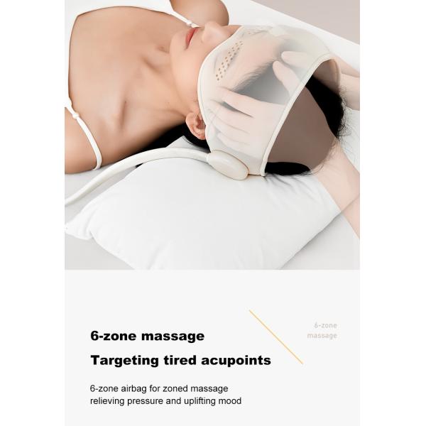 Rechargeable Air Compression Head Massager Eye Care Hot Compress