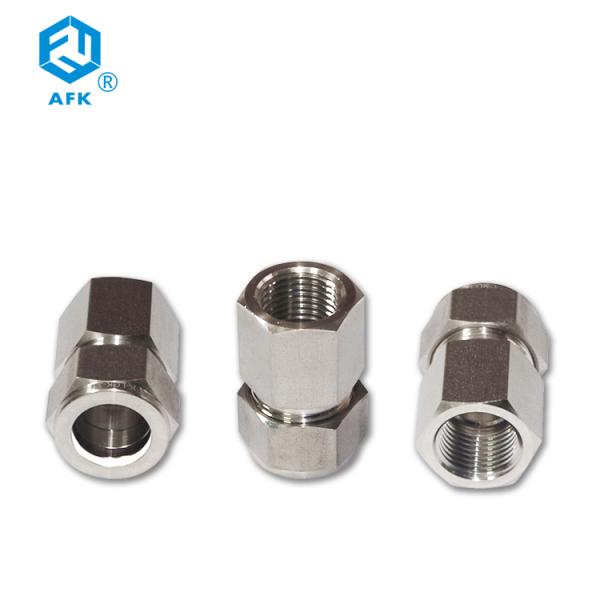 NPT Thread Stainless Steel Connector Custom Ferrule Forged