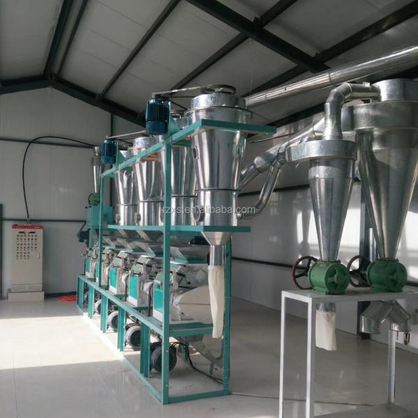 Электрический ролик твердых пшеничных мук мельницы мельницы фрезерная машина в Гане Бангладеш 15 тонн в день