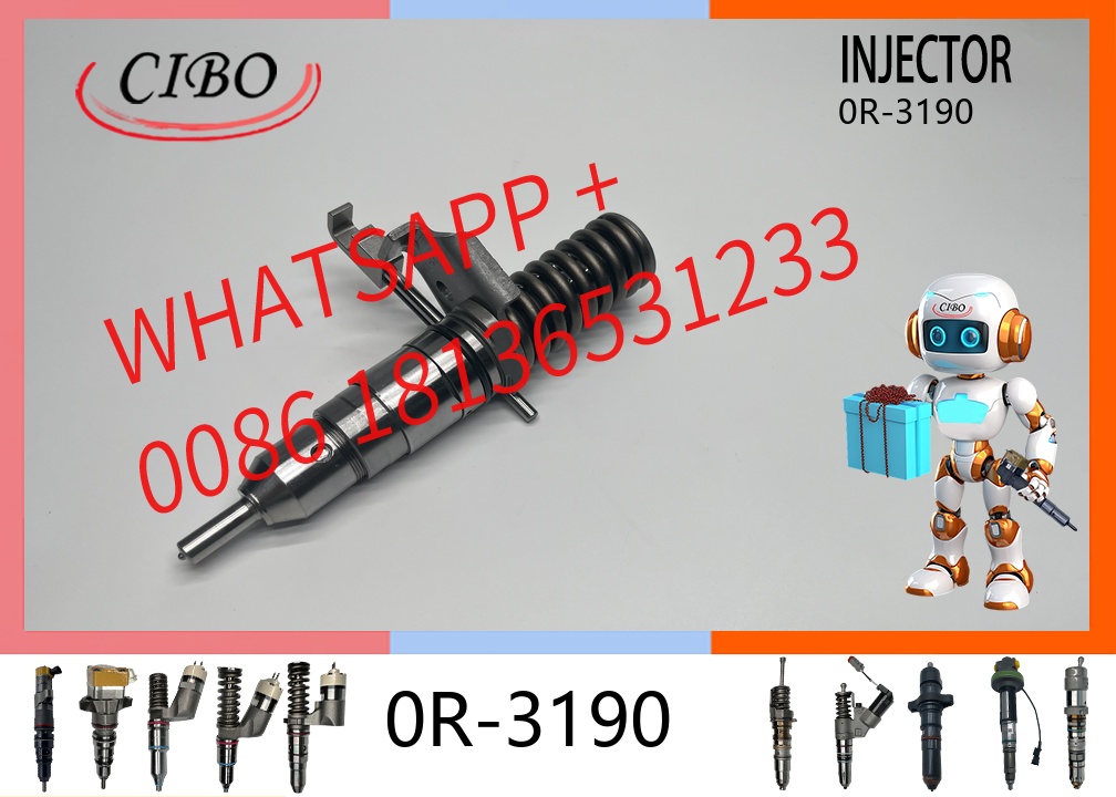 original 0R-3190 Fuel Diesel Injector Pump for 3114 3116 3126 Engine E320L Excavator Common Rail Injection Nozzle Replacement OEM 7E-8729 7E-9585 20R-2056 original new injector