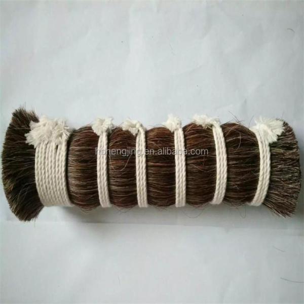 Washed Double Drawn Horse Mane Hair for Paint Brush