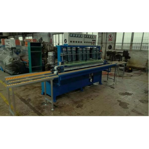 Машина для нанесения прямых краев стекла весом 800 кг для нанесения краев и полирования стекла прямой линии