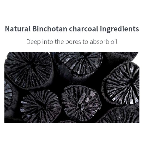 350g Charcoal Foam Cleanser Mens Skincare Products Black Head Remove