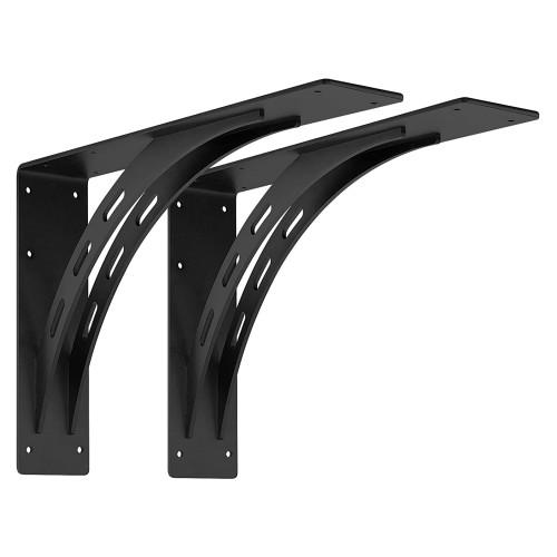 Wall Mount Fireplace Mantel Brackets Heavy Duty Steel Shelf Brackets for DIY Projects