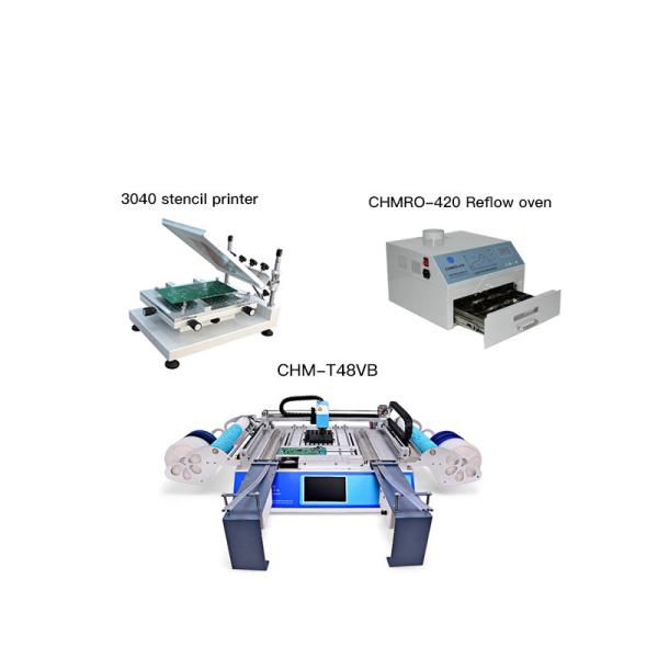 AC220V 58 Feeders PCB Assembly Line , Surface Mount Technology Machine