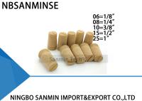 NBSANMINSE D 1/8 1/4 3/8 1/2 1 silencieux en laiton de pièces de taille d'échappement convenable en laiton pneumatique de silencieux en meilleure vente