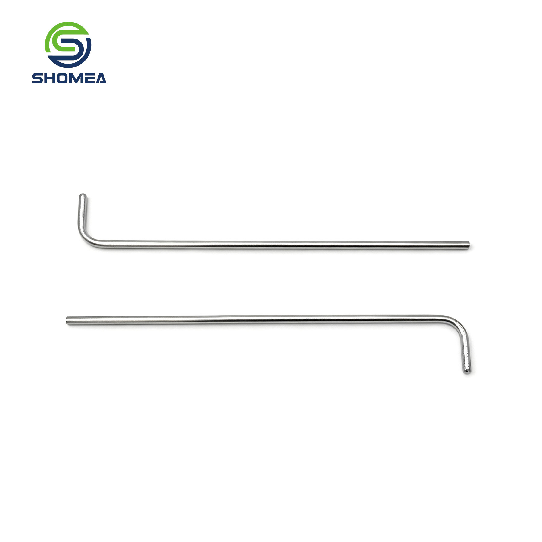 Customized Stainless-Steel Bent Tube with Round Closed Tip and Multi-Hole Openings