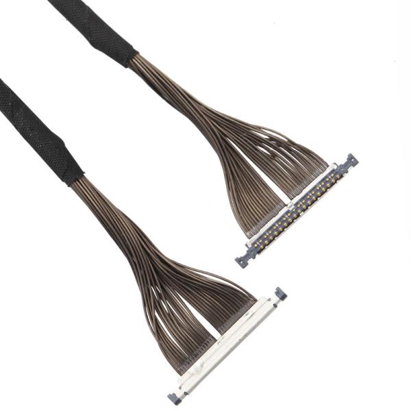 lvds Micro Coaxial Cable Assembly CABLINE-UA II i-pex 20496-032T-40