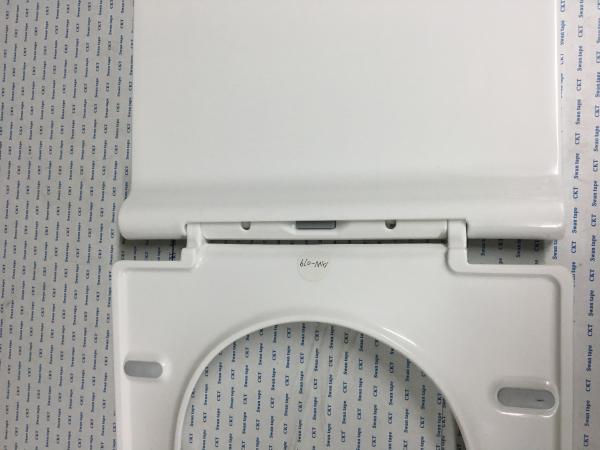 Ultra Thin O Type V Type WC Seat Cover Elongated Square Front Toilet Seat