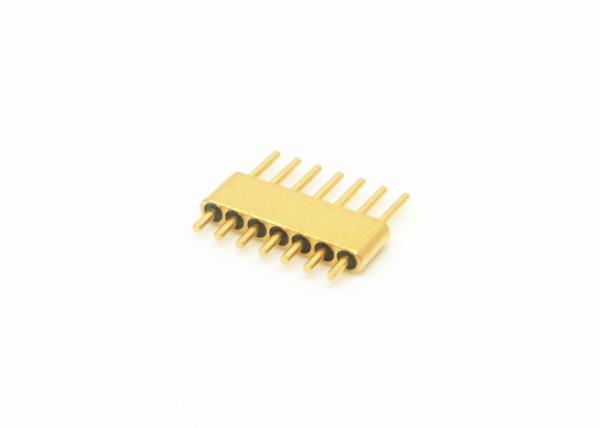 Gold Plated Multi Pin Headers / Hermetic Glass To Metal Seals Kovar 4J29 Material