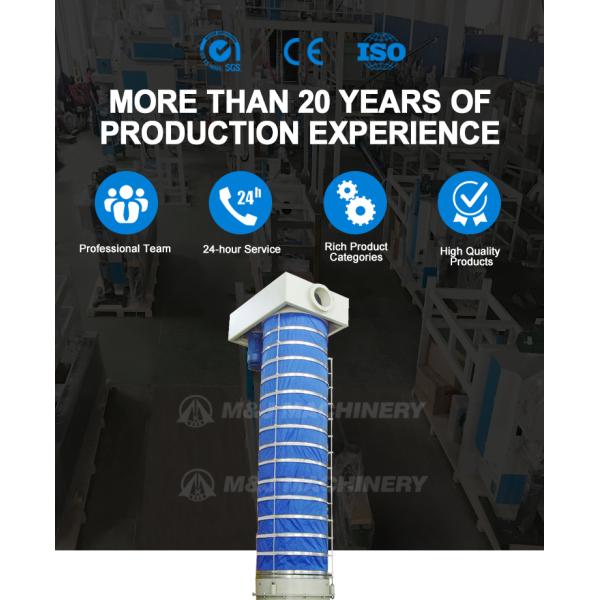 Powder Filling Telescopic Tube for Electric Driven Container Loading and Unloading