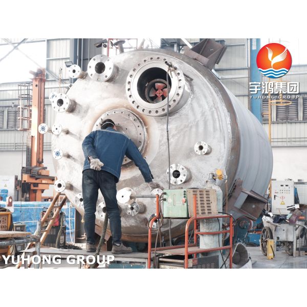 ASME-Certified Jacketed Process Vessel with Precise Thermal Control and Dual-Wall Cylindrical Body for Mixing & Reaction Applications