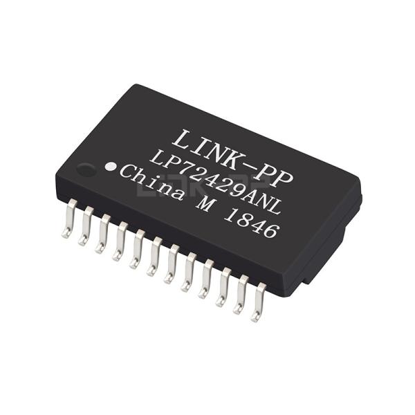 LP72429ANL 5G Base -T Single Port SMD 24 Pin POE+ Lan Transformer Modules