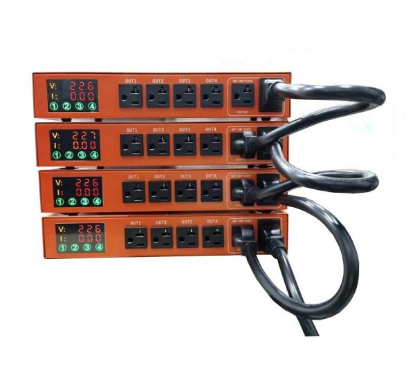 AOK Power Distribution Manager with 4 Output Channels and RJ45 Communication
