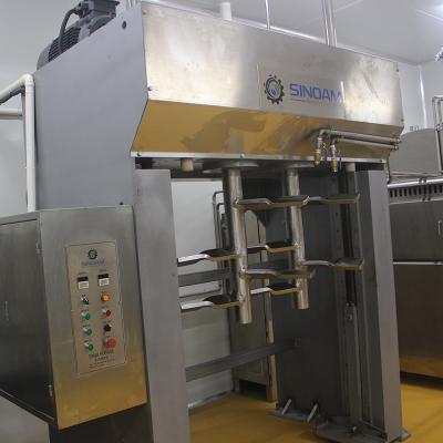 600Kg pelo misturador de massa vertical de cozimento grande automático da amassadeira comercial da máquina da fabricação de biscoitos do grupo