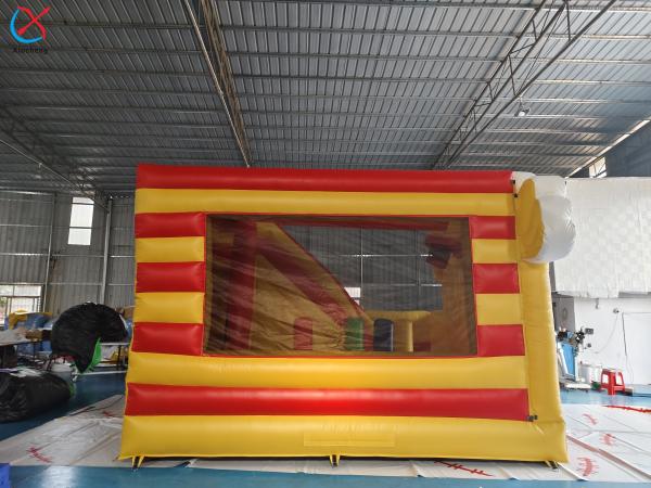 Commercial Mickey And Minnie Inflatable Bouncy House With Slides Combo Castle