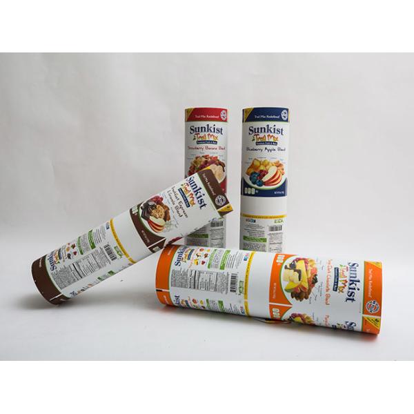 Dry Fruit Chips 450mm Food Packaging Film Pouch Packing Plastic Roll Matte OPV