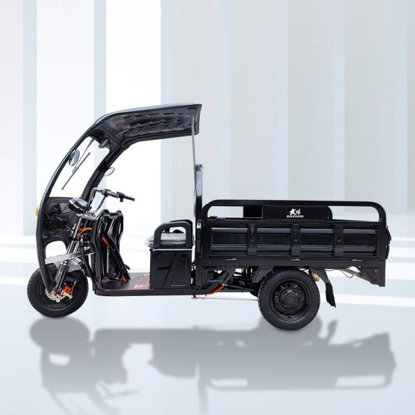 7-9h Charge Time Electric Tricycle For Dry Engineering And Passenger Transport