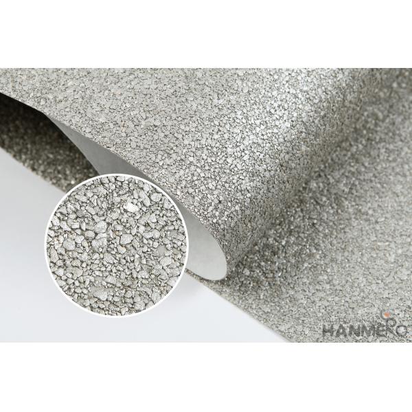 Removable Interior Wallpaper Stone Textured SGS / CSA Standard