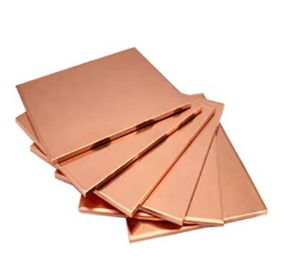 Affordable Pure Red Copper Plate Sheets - Minimum 1 Ton Order ASTM Certified