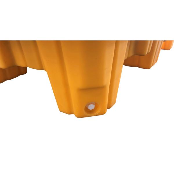 HDPE Poly Plastic Spill Pallets 55 Gallon Drum Secondary Containment Pallet Bunding