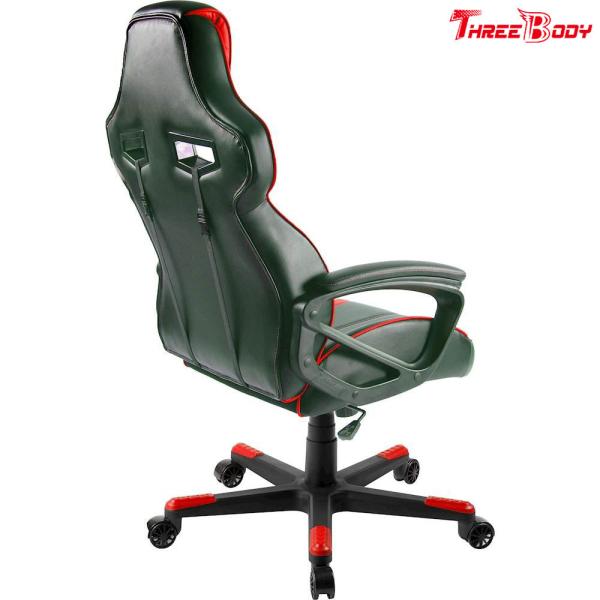 High Density Foam Red And Black Gaming Chair , Durable Racing Seat Office Chair