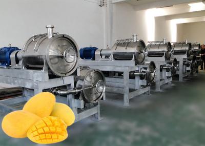 Linha de processamento da manga do SUS 304 fábrica de tratamento da polpa da manga de 10 T/H