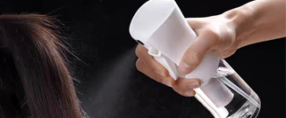 Bouteille continue de jet de la vente 200ML d'injection de Matte Fine Mist de cheveux de pulvérisateur de bouteille de l'eau vide en plastique chaude de coiffure