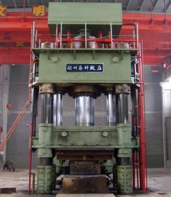 1250 Ton Open Die Forging Press Hydraulic Forging Press Pre Stressed Straight Side Structure