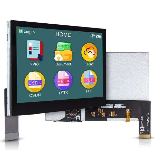4.3 inch TFT Display | 480x272 MCU Capacitive touch Interface TFT Panel | NV3041