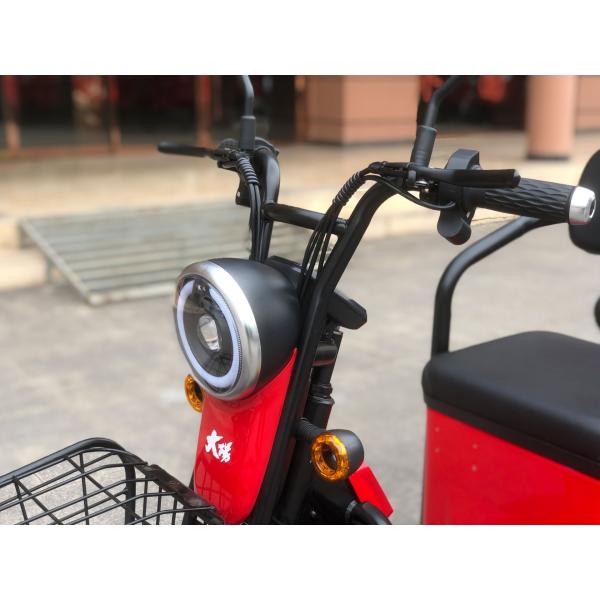 Электрический трехколесный велосипед мощностью 350 Вт для взрослых пассажиров и грузовиков грузоподъемностью 100 кг