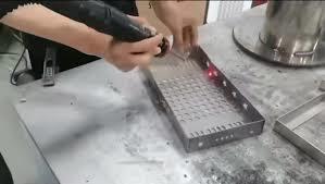 Pulsed Desktop Handheld Laser Welding Machine Air Cooled For Metal1500w