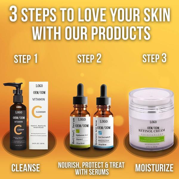 Естественное анти- вызревание/анти- мытье стороны огреха с цветом белизны молока витамина К