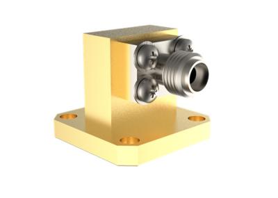 11.9GHz~18GHz WR62 To SMA Female Right Angle Waveguide To Coax Adapter SMA/BJ140-KF15