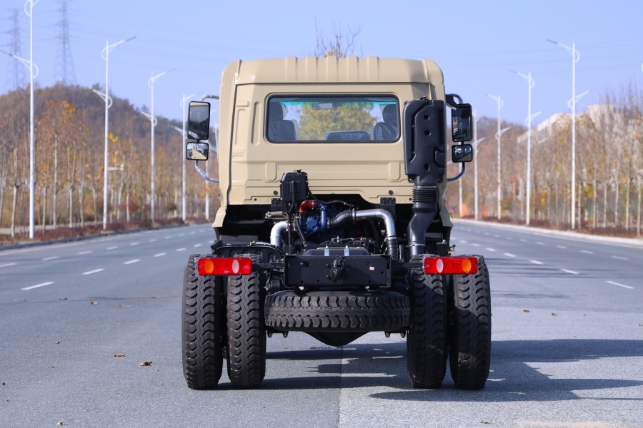 Heavy Duty Flat Cab Truck Chassis with Weichai Power for Overseas Modification