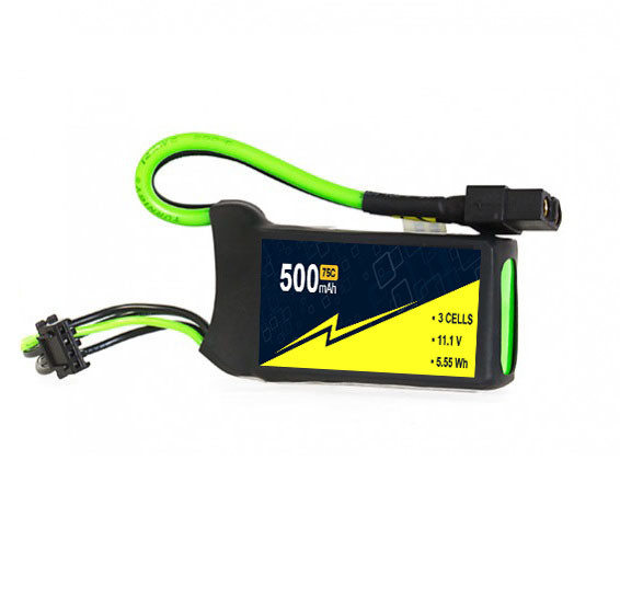 500 мАч 3S 11.1В 75C Drone Lipo батарея