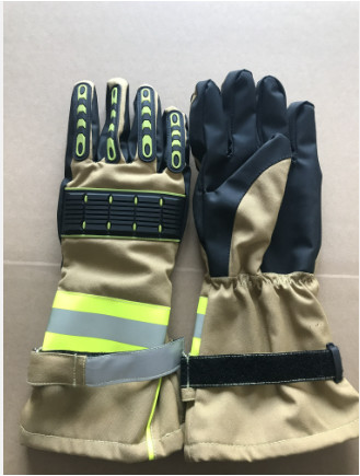 Аварийное спасение Пожарный пожарный 3D пожарный перчатка с отражающей ремнем